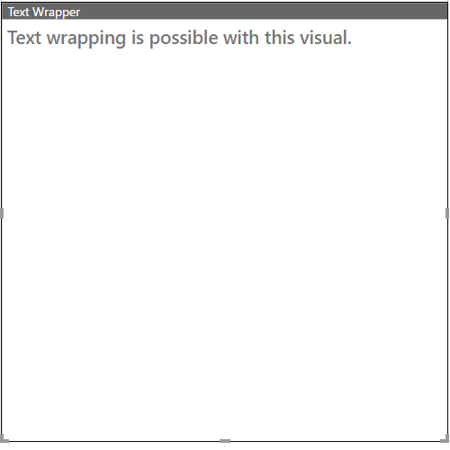 Text Wrapper